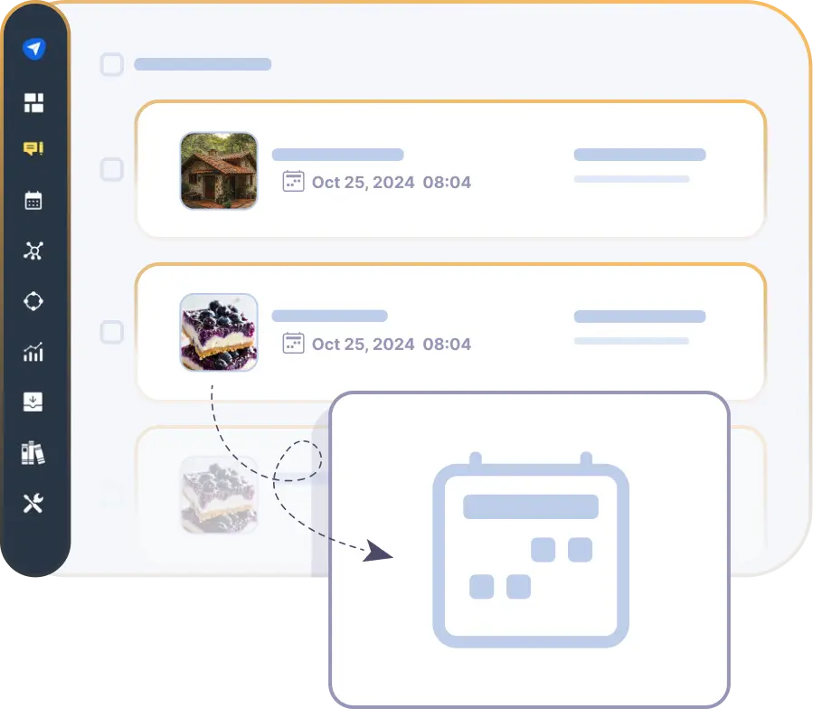 content scheduling tool - Contai.io